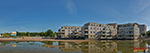 Panoramablick am Tegeler Hafen