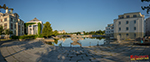 Panoramablick am Tegeler Hafen