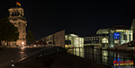 Reichstagufer am Abend