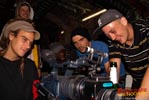 Backstage-Fotografie bei einen Videodreh zum Musikvideo von "Muevelo" (Ironking, NRG-Vibes und Arjuna)